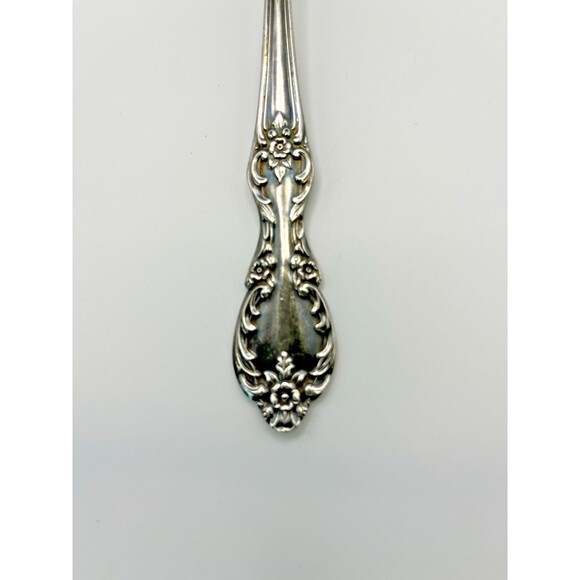 Vintage WM Rogers Grand Elegance Silver Plate Pie Server Extra Plate - Picture 4 of 5